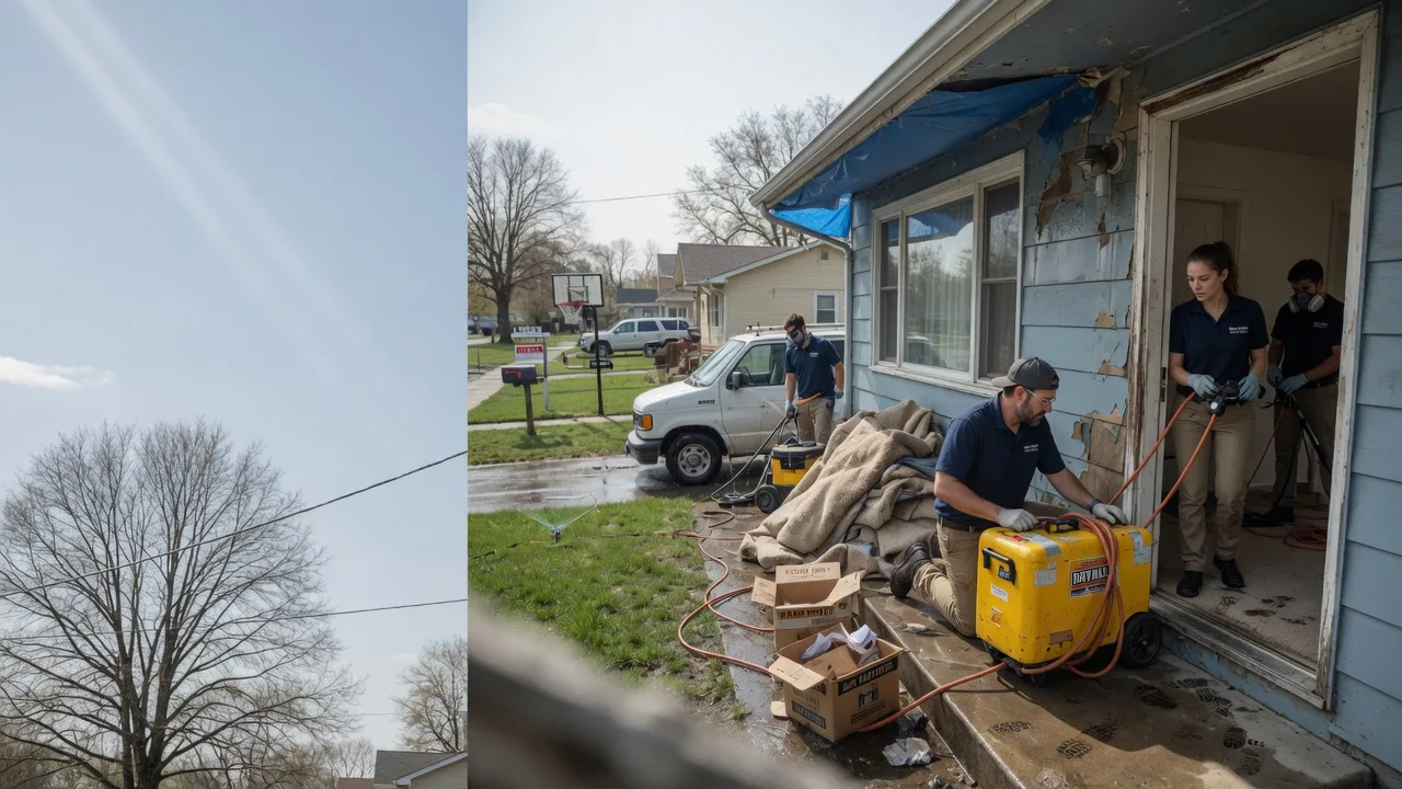 Basement Flood Cleanup in Derrick City, PA near me